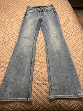 Judy Blue Light Wash Flare Jeans